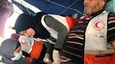 إصابة مسعف فلسطيني بقنبلة صوت واعتقال 3 مقدسيين