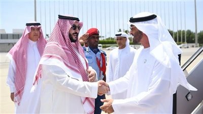 ولي عهد أبوظبي الشيخ محمد بن زايد يصل إلى جدة