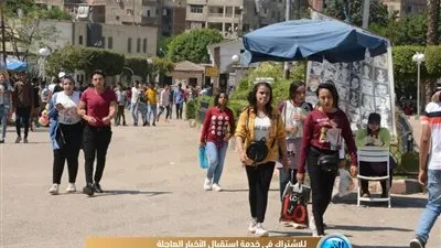 إقبال متوسط على حديقة الفسطاط ثالث أيام العيد