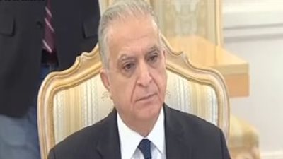 وزير الخارجية العراقي يناقش مع نظيره الفلسطيني التطورات في المنطقة