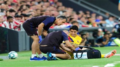 مدة غياب لويس سواريز تصدم برشلونة