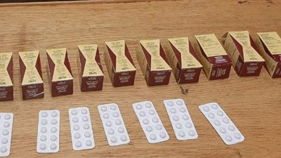 جمارك مطار القاهرة الدولي تضبط محاولة تهريب كمية من العقاقير المخدرة