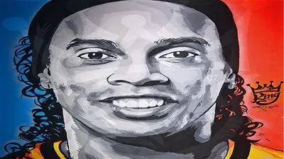 شاهد بالصور| رونالدينهو يدعم موهبة مصرية جديدة 