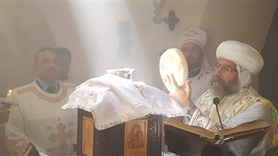 تزامنا مع عيد إصعاد جسدها.. ميت غمر تحتفل بتعامد الشمس على مذبح العذراء (صور)