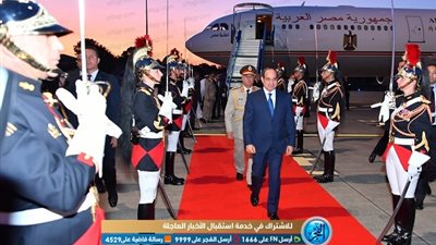 عاجل.. السيسي يصل إلى فرنسا للمشاركة في قمة مجموعة الدول السبع‎