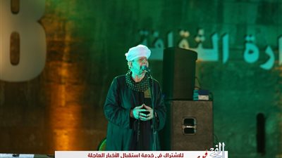 ياسين التهامي يبدع بالمدائح والتواشيح في حفله بالقلعة (صور)