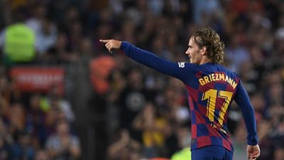 أول تعليق من جريزمان بعد اكتساح برشلونة لريال بيتيس