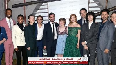 جيسيكا شاستين تحتفل بالعرض الخاص لفيلم 