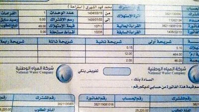 برقم الهوية والحساب.. طريقة الاستعلام وحساب فاتورة المياه في السعودية 