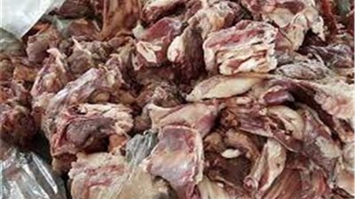 ضبط ومصادرة 105 كيلو لحوم بمركزين بالمنيا
