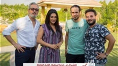 مايا نصري تصل القاهرة لتصوير فيلمها الجديد