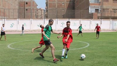 تأهل المنوفية والتعليم العالي والأزهر والأسكندرية لقبل نهائي كرة القدم الحركي