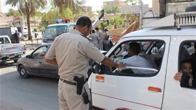 حملة مرورية في قنا تضبط 1923 مخالفة متنوعة
