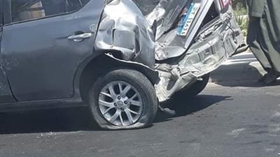 مصرع شاب في حادث تصادم بالعبور
