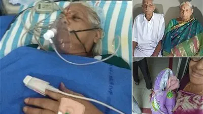 عجوز بعمر 74 عاماً تلد توأماً بعد 54 عاماً من العقم