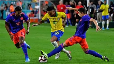 نيمار يتألق في مباراة البرازيل ضد كولومبيا الودية وينقذ السيليساو من الخسارة (فيديو)