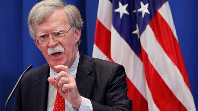 بولتون: إيران لن تحصل على أي إعفاء من العقوبات المفروضة