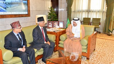 أمير الرياض يستقبل سفير جمهورية نيبال