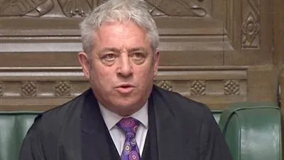 رئيس مجلس العموم البريطاني يعلن استقالته خلال أسابيع