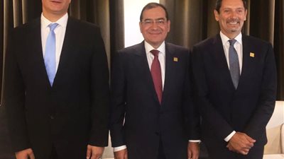    وزير البترول يبحث مع 
