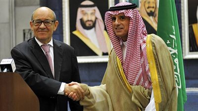 الجبير ووزير خارجية فرنسا يبحثان العلاقات الثنائية