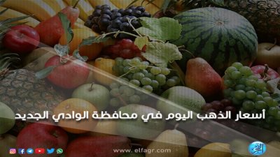 تعرف على أسعار الخضروات والفاكهة في الوادي الجديد