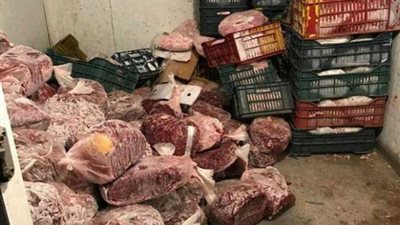 ضبط أكثر من 40 طن لحوم ودواجن واسماك غير صالحة للاستهلاك بـ 22 محافظة 