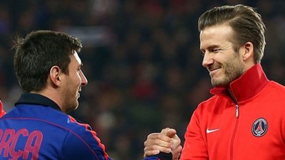 ليس ميسي.. بيكهام يستهدف نجم آخر من برشلونة 