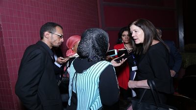 نائبة السفير الأمريكي في مصر: شرف لنا تمثيل واشنطن في مهرجان 