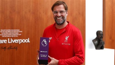 يورجن كلوب يفوز بجائزة مدرب الشهر في البريميرليج