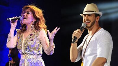 جلسة عمل بين سعد لمجرد وسميرة سعيد فى فرنسا