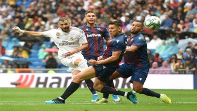 هدف ريال مدريد الأول في ليفانتي برأسية 