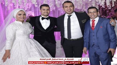 الليثي والمدفعجية وطارق عبدالحليم يحييان حفل زفاف منار وأحمد (صور)