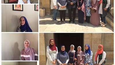 أيقونات قبطية من ابداع فنانات لم يتجاوزن العشرين في المتحف القبطي 