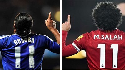 محمد صلاح يهدد دروجبا وإيتو