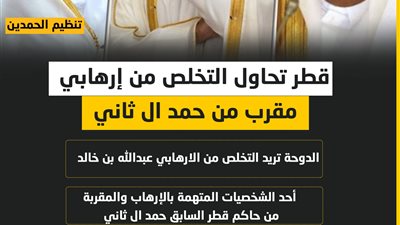 تقرير: قطر تحاول التخلص من إرهابي مقرب من حمد ال ثاني