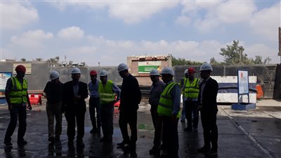 رئيس هيئة البترول يتفقد الورش المركزية التابعة لبتروجت بالقطامية