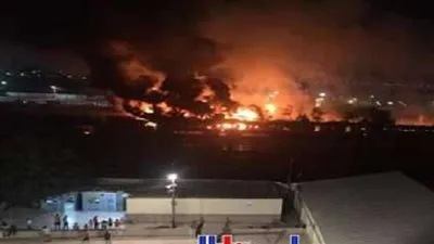 السكة الحديد: حريق قطار المنيا اليوم امتد لعربتي قطار خردة فارغتين