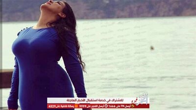 جيهان خليل تتألق باللون الأزرق فى أحدث إطلالاتها الصيفية