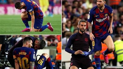 عاجل - برشلونة يزف بشري سارة بشأن إصابة ميسي