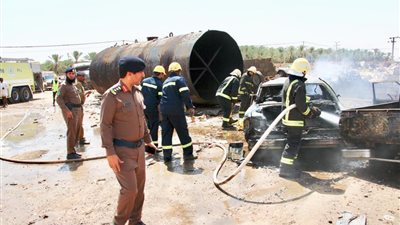 وفاة عامل عقب انفجار خزان وقود سيارات في عنيزة