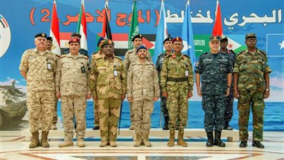 ختام مناورات التمرين البحري المختلط 