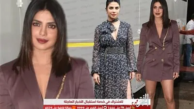 إطلالات مميزة لبريانكا شوبرا بالعرض الخاص لـ The Sky Is Pink بالهند