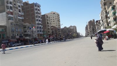 هدوء بميدان الأربعين وشوارع السويس (صور)