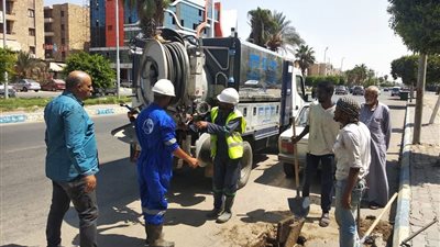 شركة القناة لمياه الشرب والصرف تستعد لاستقبال فصل الشتاء