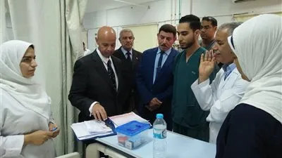 مرور مفاجئ لوكيل وزارة صحة الشرقية على مستشفى الحسينية (صور)