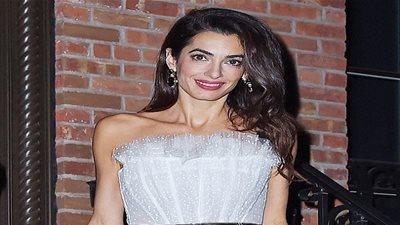 صور لاحتفال جورج كلوني وأمل علم الدين بعيد الزواج الخامس (صور) 