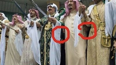 صور تنشر لأول مرة تجمع الملك سلمان بحارسه الشخصي 