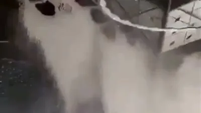 فيديو جديد لحريق محطة قطار الحرمين في جدة