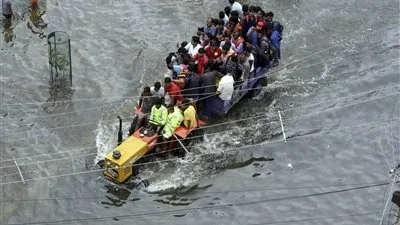 مقتل 113 شخصا في شمال الهند بسبب الفيضانات